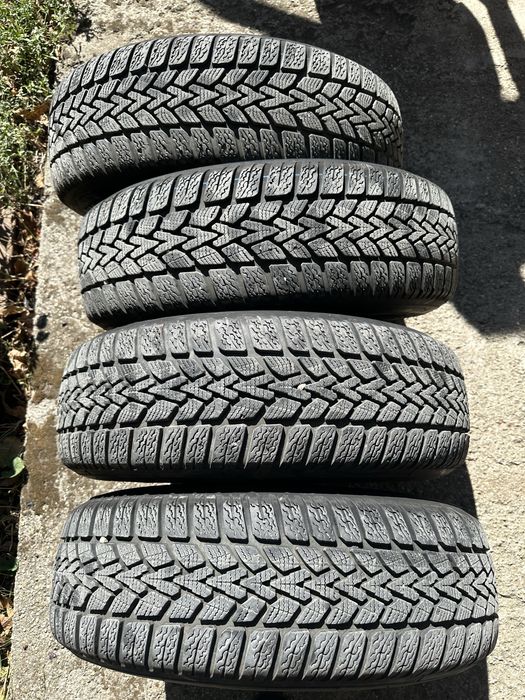 Anvelope Iarna Dunlop 195 65 15 + Jante Tabla VW 5 x 112