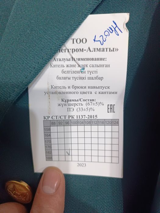 Парадная и повседневная форма