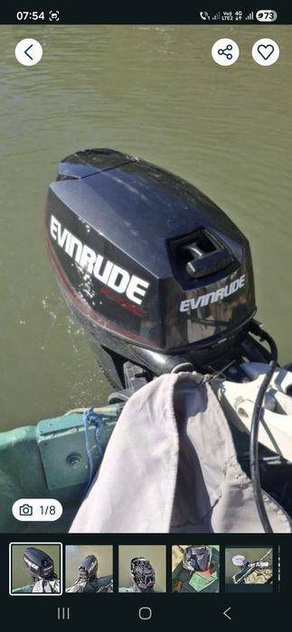 Motor evinrude etec 25 cp