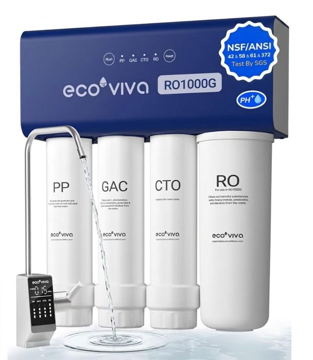 Sistem de Filtrare a Apei prin Osmoză Inversă – Eco Viva RO1000G