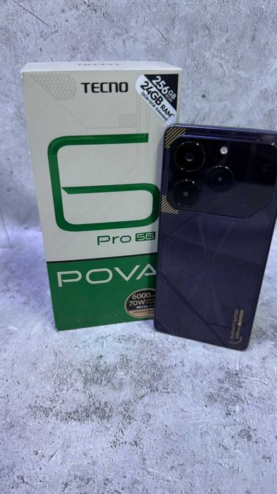 Tecno Pova 6 Pro  A74  256 Gb (Балпык би)ЛОТ 929882