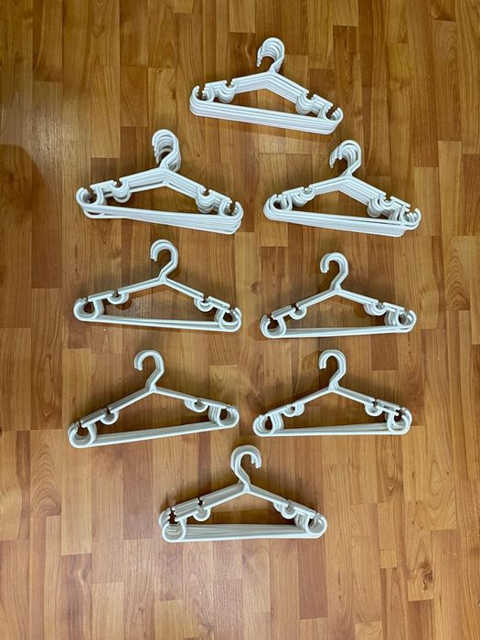 Вешалки бу пластик темір