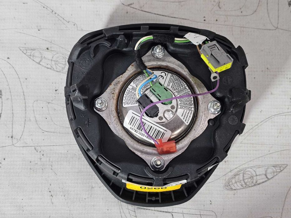 Airbag volan șofer BMW X5 E70 M / X6 E71 2006-2013 2011 3.0d 225kW Cod OEM: 32306884665, 6884665 (5G3)