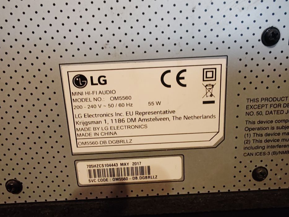 Boxa LG XBOOM OM5560.