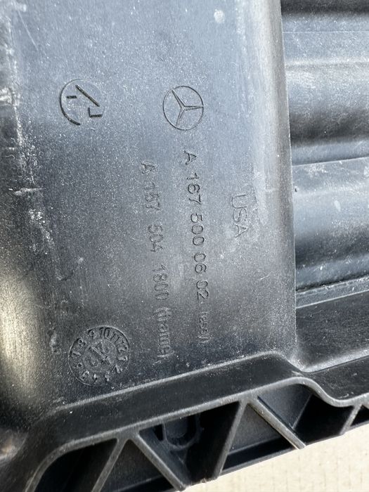 Hotă activă. Mercedes gle w167,