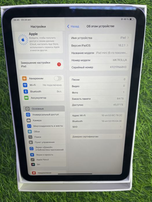 Ipad mini 6