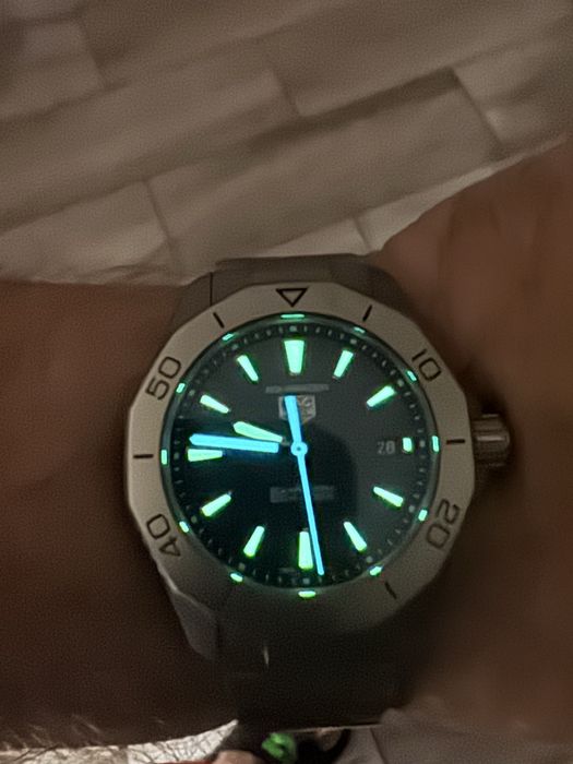 Tag Heuer Aquaracer Solargraph Titanium
