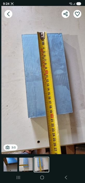 Aluminiu calibrat tabla