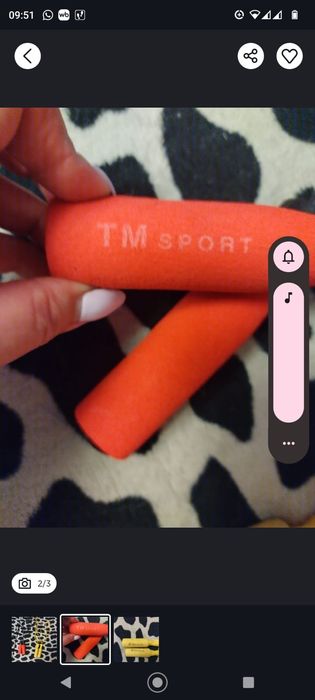 Скакалки 2 штуки