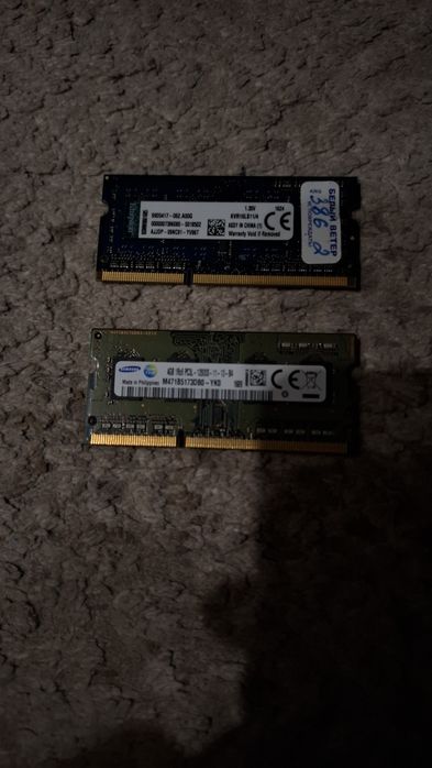 Ноутбучная оперативная память ddr3 4gbx2