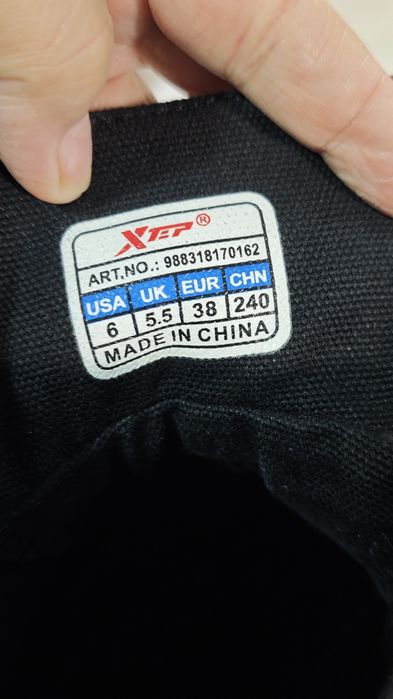 Ботинки x-tep размер 37