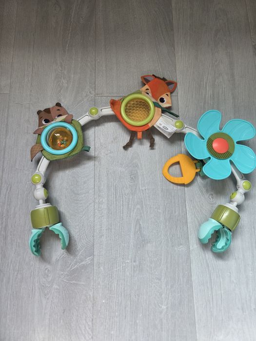 4,99 lei transport azi! Arcadă jucării bebeluși + accesorii interactive,0+ luni, flexibilă, pt scoica, carucior sau patut