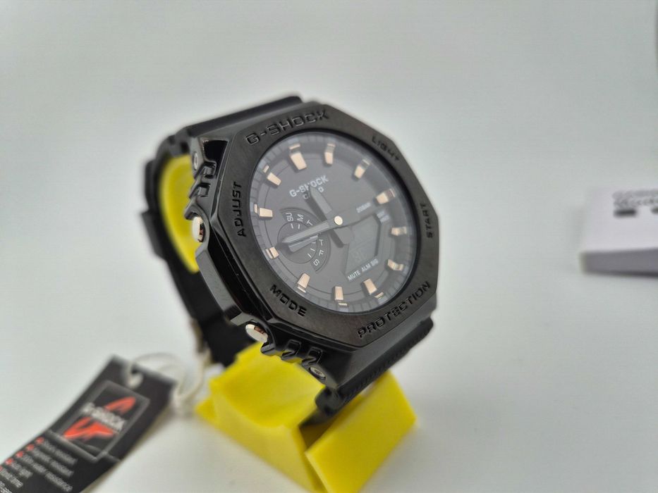 Ceas Sport Casio G shock GM 2100n 2aer, full black  Metal .Nou, Garantie 2 ani