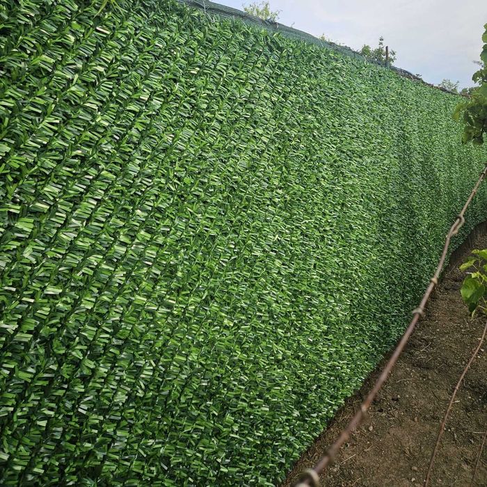 Plasă ornamentală gard viu artificial 1/1.2/1.5/1.7/2m - rolă 10m