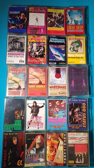 Casete audio Rock  de colectie