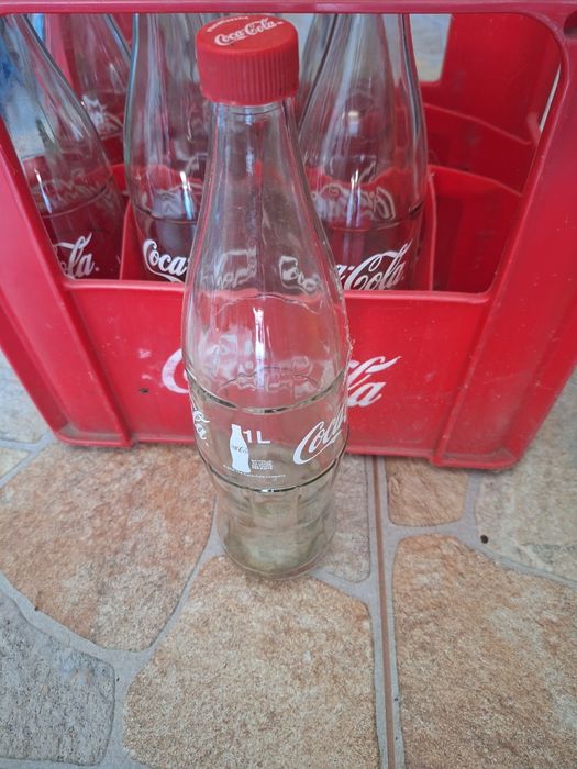 Naveta coca cola de 12 sticle 1L
