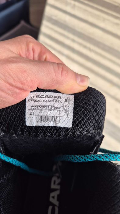 Ботинки трекинговые Scarpa Mescalito Mid GTX
