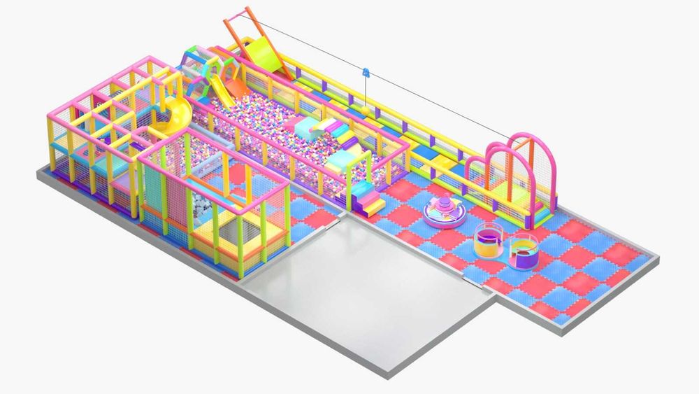 Изготовление детских игровых лабиринтов и площадок под ключ