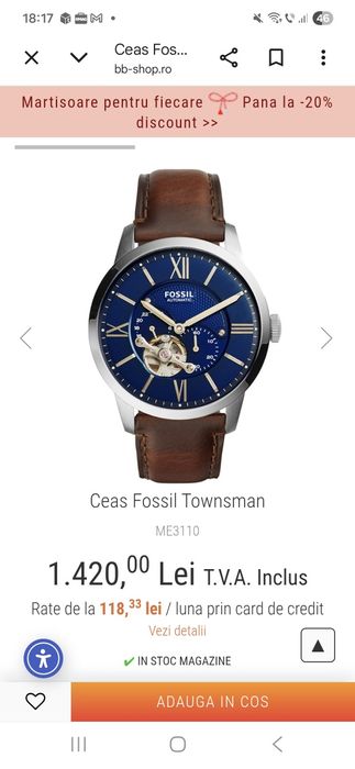 Vand ceasuri originale