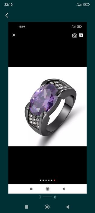 Мужская печатка,с камнем