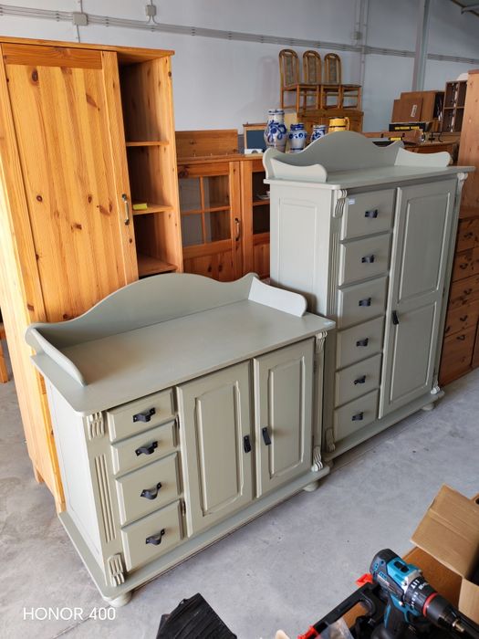 Comoda - Servanta Lemn Masiv - Mobila Vintage Germania