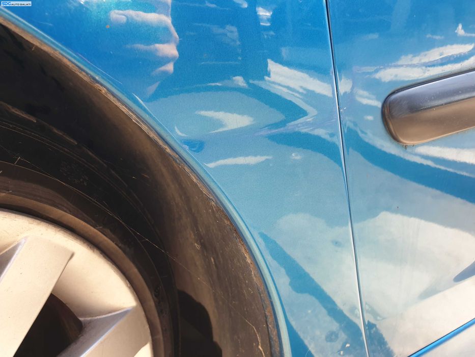 Aripa Stanga Fata Peugeot 207 CC Cabrio 2006 - 2014 Culoare KMU Neysha Blue [K6567]