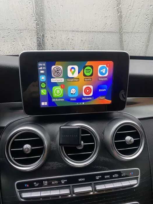 Carplay Android Auto Mercedes Clasa A B C E ML GL GLK CLS CLA GLA M S