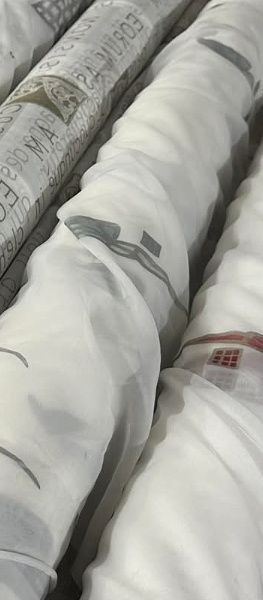 Set 4 perdele cu bandă de prindere