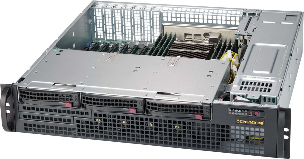 Supermicro CSE-825 2x2620 16GB RAM 6TB HDD 2U Server