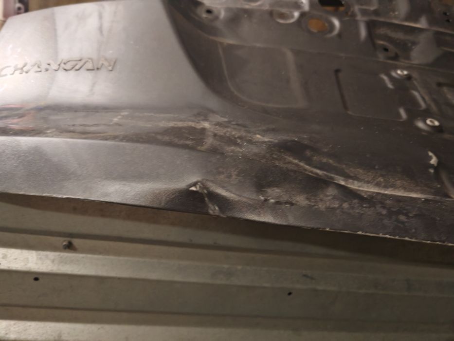 Багажная дверь после ДТП