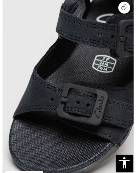 Детски сандали Clarks 33 номер
