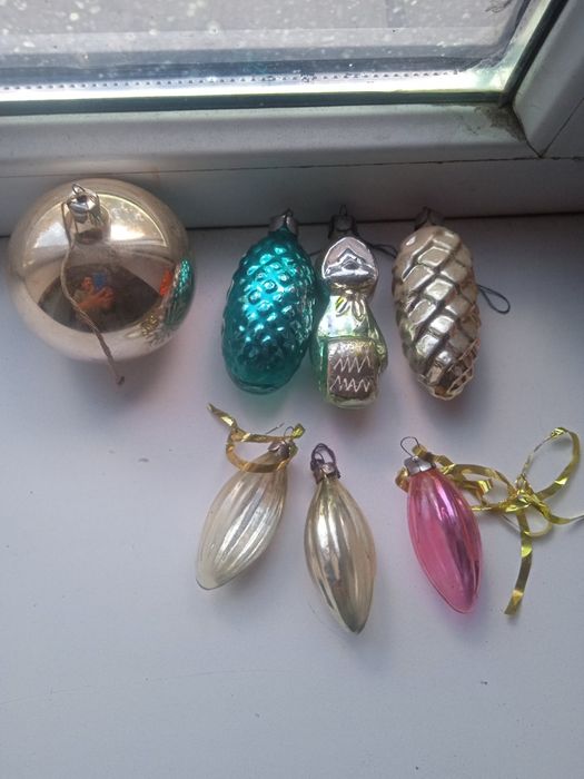 Советские новогодние игрушки