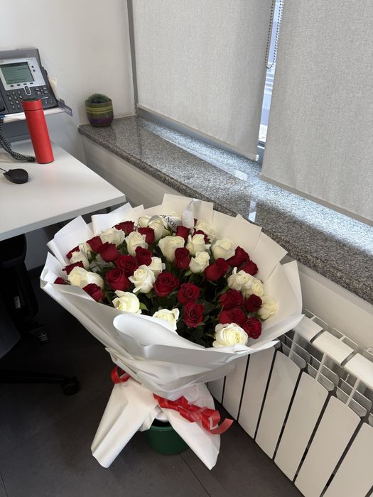 Цветы розы.