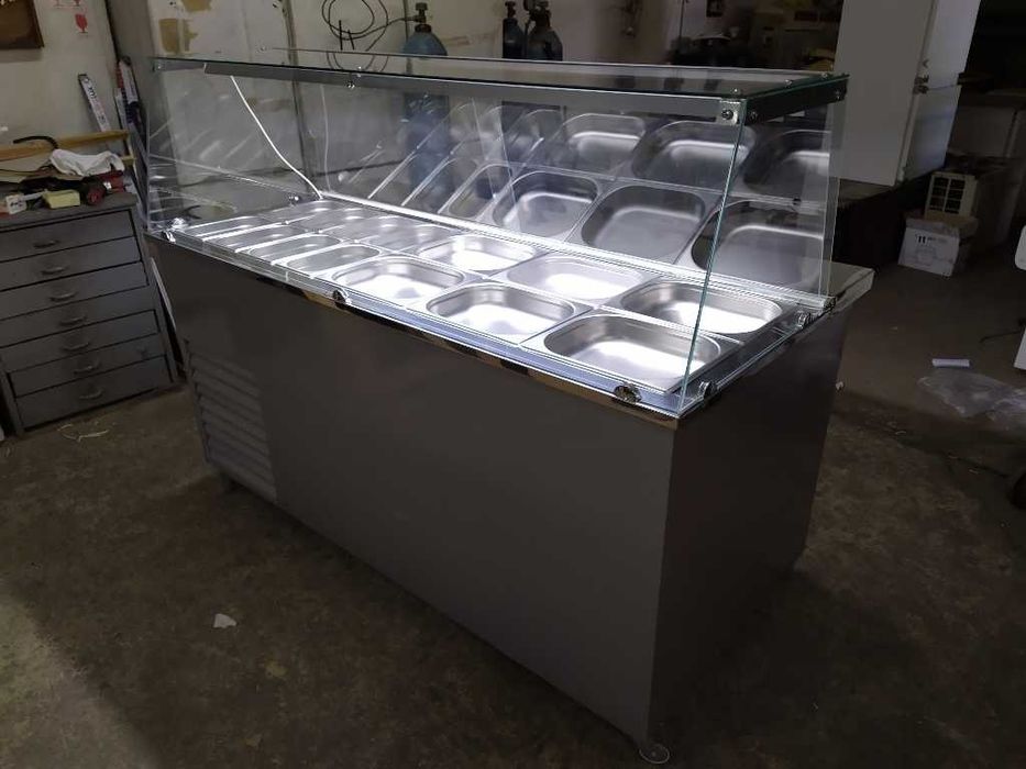 Производство и продажба на кулинарни студени и топли щанд витрини