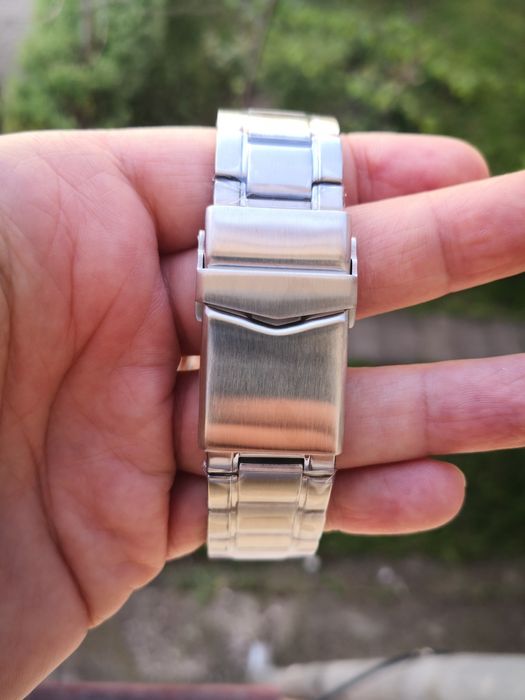 Ceas Seiko Mod King Turtle Waffle Dial bratara metalica