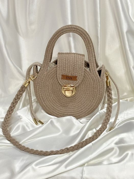 Чанти от памучен шнур - ръчна изработка