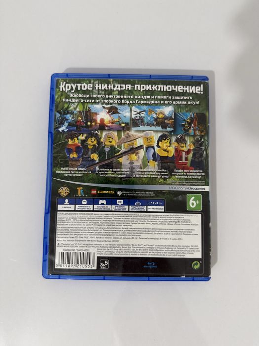 Диск lego ninjago на playstation 4