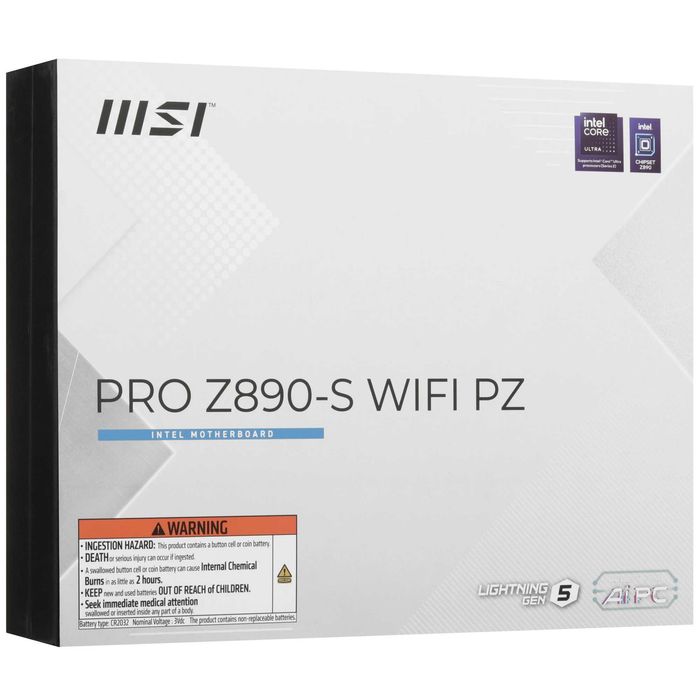 # Материнская плата MSI PRO Z890-S WIFI PZ