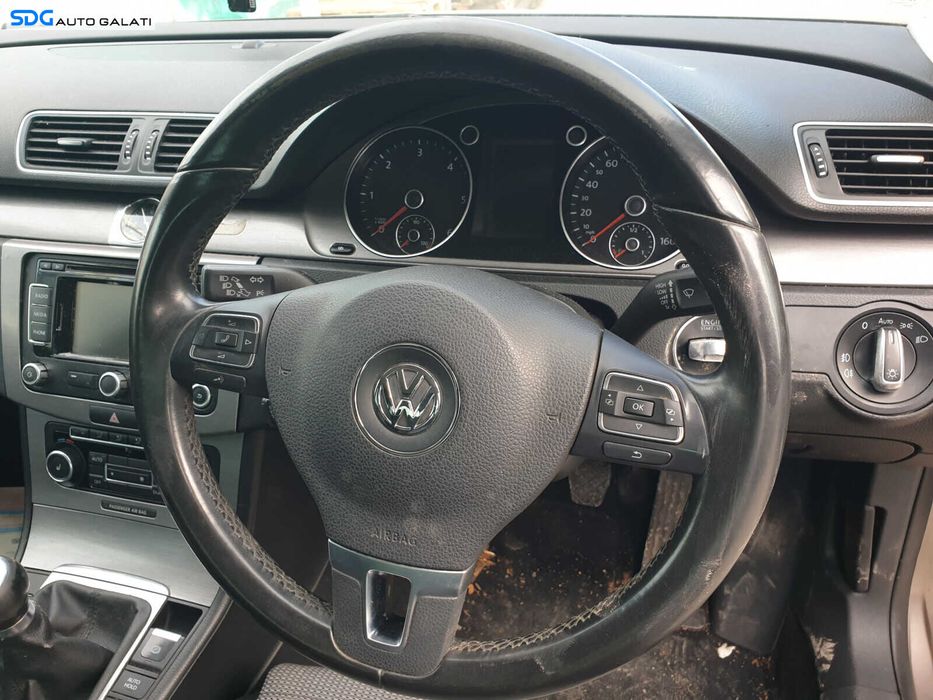 Volan Piele in 3 Spite FARA Airbag Volkswagen Golf 6 Variant 2008 - 2014 [M4104]