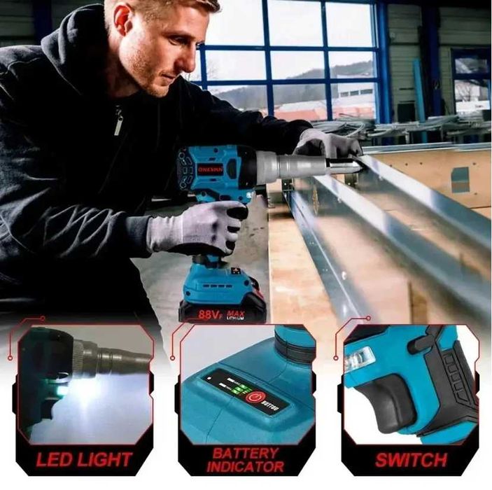 Eлектрическа нитачка ONEVAN с 2 Батерии