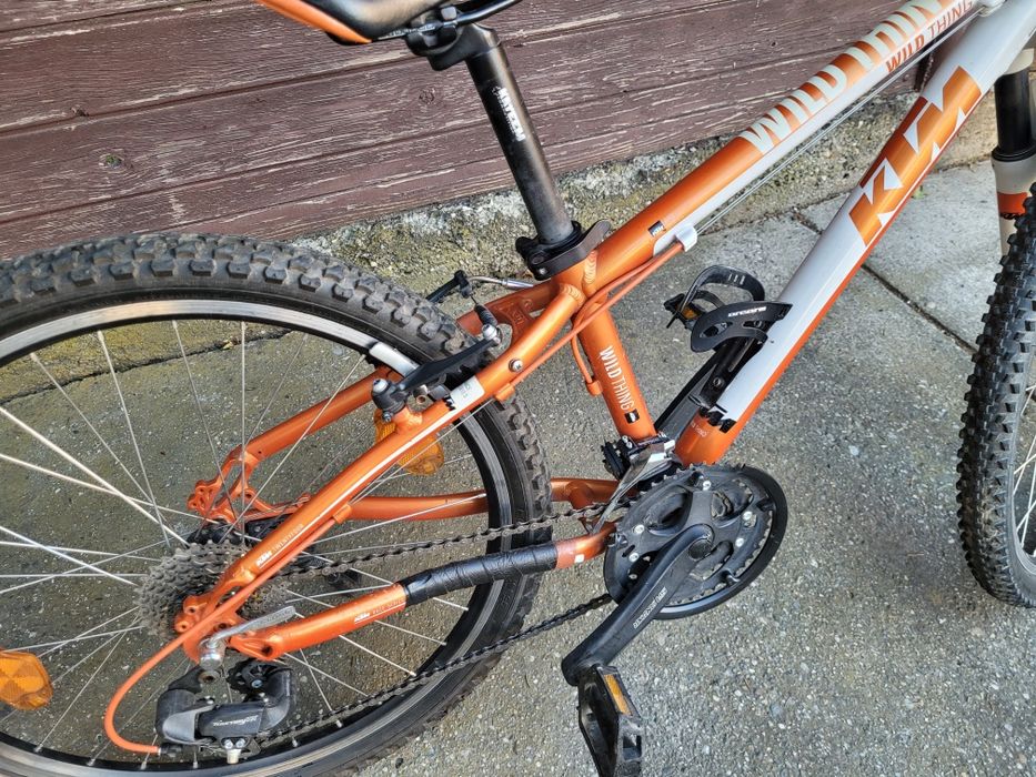 Bicicleta copii MTB KTM, roti de 24", perfect functionala, 24 viteze