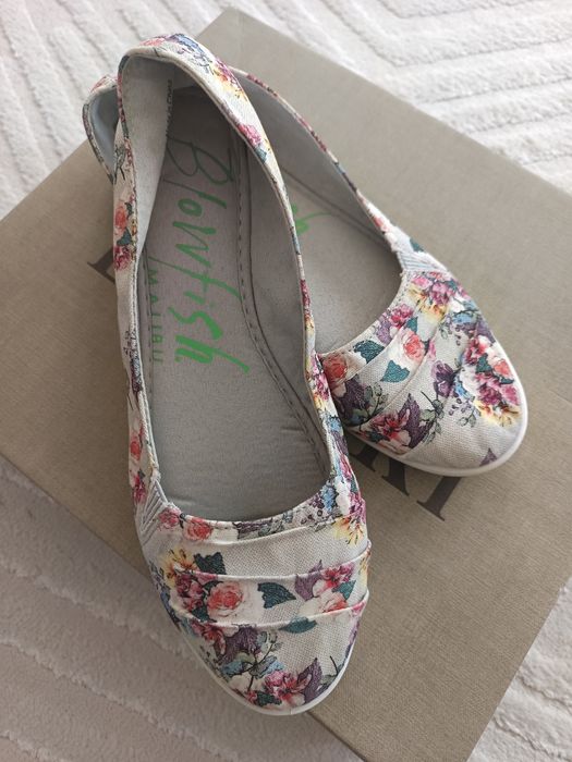 Balerini cu imprimeu  floral