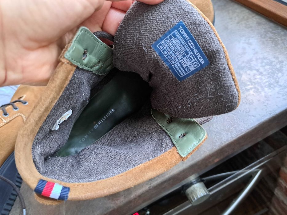 мъжки зимни обувки,боти,кубинки,ном44,Tommy Hilfiger