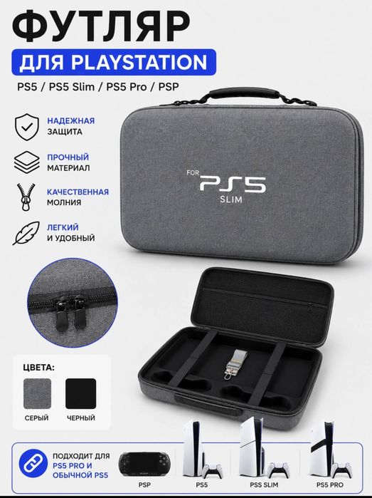 Сумка для консоли и PlayStation 5 Slim от бренда Dobe Доставка есть