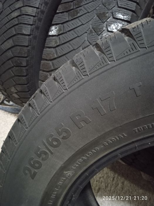 Шины комплект 265/65/17