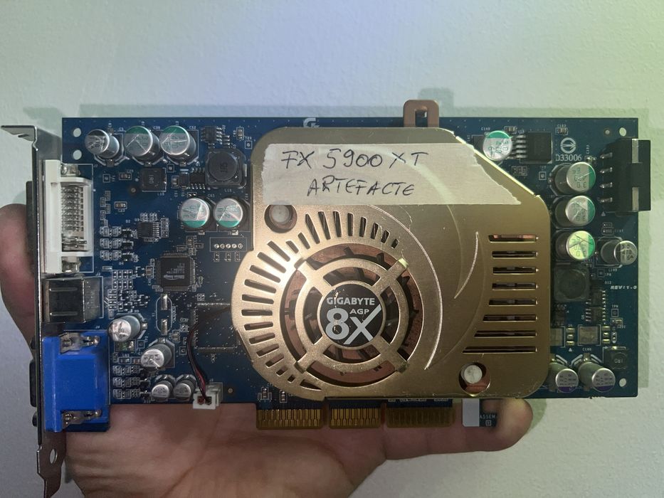 Gforce FX 5900 XT AGP Defect - artefacte 128mb/256 biti