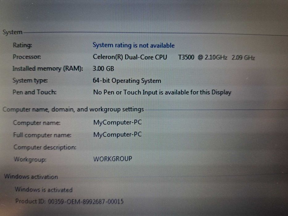 Laptop Samsung functional