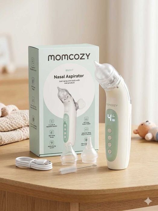 Чисто нов електрически аспиратор за нос 2-в-1 Momcozy BN007