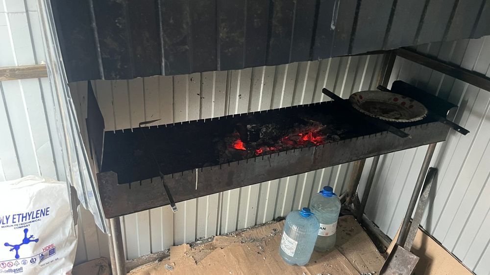 Будка для шашлыка