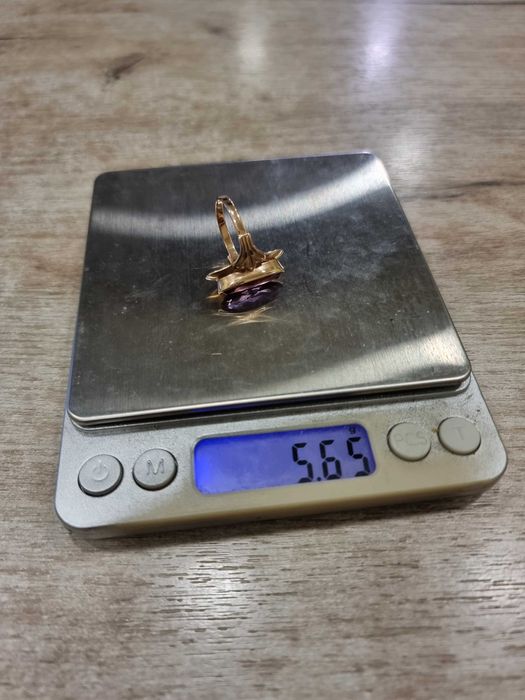 Дамски златен пръстен СССР